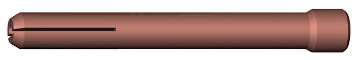 ABICOR BINZEL Spannhülse Ø 4 mm Länge 50 mm passend für ABITIG 17/18/26