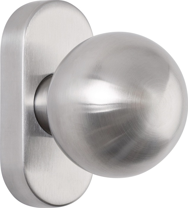 TECWERK Rahmentürknopf 2085 Material Edelstahl 60 gerade fest
