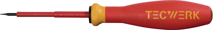 TECWERK Schraubendreher Schneidenbreite 8 mm Klingenlänge 175 mm VDE isoliert