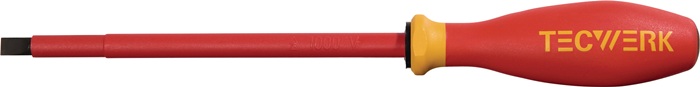TECWERK Schraubendreher Schneidenbreite 8 mm Klingenlänge 175 mm VDE isoliert