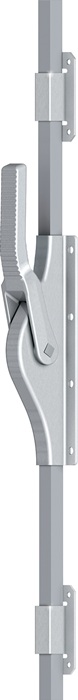 FUHR Tortreibriegel 902 DIN links / rechts verzinkt Materialmix Vierkantstange 10x10 mm