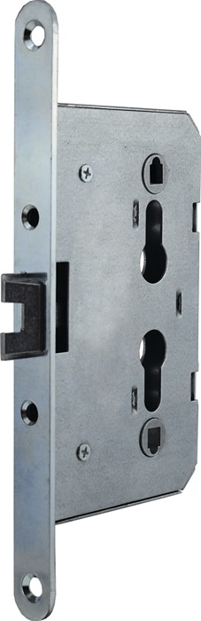 Bever & Klophaus Spezialeinsteckschloss für Metalltüren PZ 20/65/72/8 mm DIN links / rechts verzinkt abgerundet