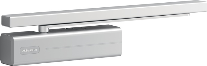 ASSA ABLOY Gleitschienentürschließerset DC 700/ G 193 silber EN 3-6 Normalausführung