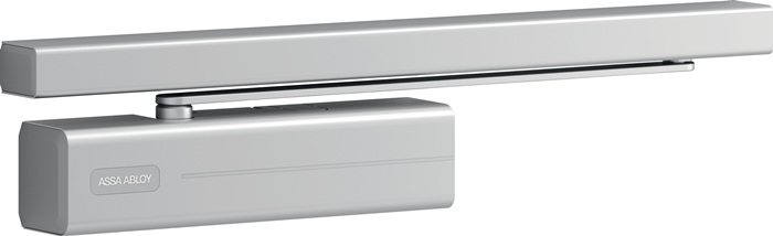 ASSA ABLOY Gleitschienentürschließerset DC 700/ G-E silber EN 3-6 Normalausführung