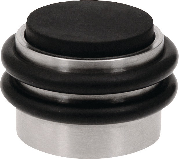 KWS Bodentürpuffer 2053.31 Ø 42 mm Höhe 28 mm Aluminium silberfarbig eloxiert Dübelmontage