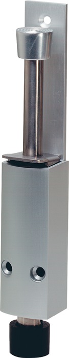 KWS Türfeststeller 1222.71 Aluminium reinweiß (RAL 9010) Hubhöhe 60 mm Türmontage