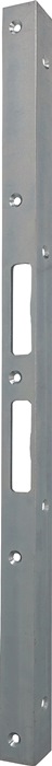 Schnegel Sicherheitswinkelschließblech Länge 500 mm Breite 25 mm Stärke 3 mm Stahl verzinkt 006/650
