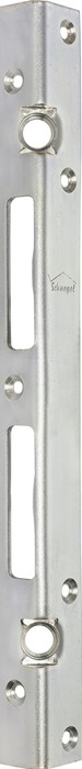 Schnegel Sicherheitswinkelschließblech Länge 300 mm Breite 20 mm Stärke 3 mm Stahl verzinkt 006/912