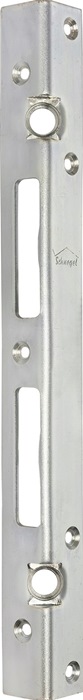 Schnegel Sicherheitswinkelschließblech Länge 300 mm Breite 25 mm Stärke 3 mm Stahl verzinkt 006/910