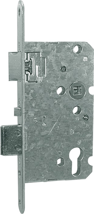 Schnegel Korridor-Einsteckschloss PZW 24/65/72/9 mm DIN links / rechts Edelstahl abgerundet 008/1499/65
