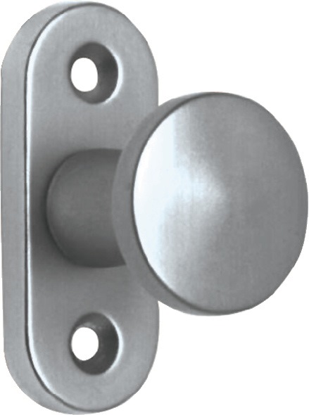 EDI Hebetürknopf Aluminium F2 / neusilberfarbig 34,5 mm