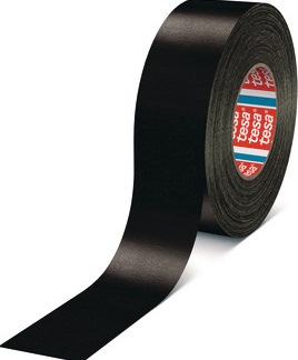 tesa Gewebeband band® Premium 4651 schwarz Länge 50 m Breite 50 mm