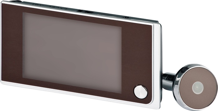 HERMAT Digitaler Türspion 8991 Metall / Kunststsoff 120° 38 mm / 116 mm