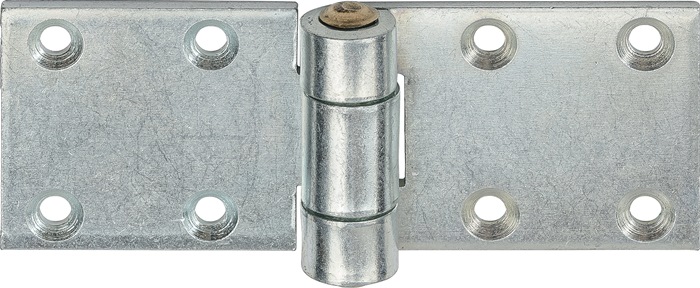 VORMANN Scharnier Höhe 50 mm Breite 180 mm Stärke 4 mm Stahl blau verzinkt gerollt