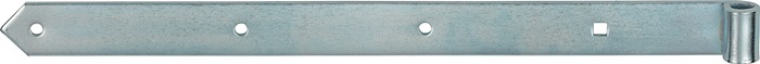VORMANN Ladenband Breite 30 mm Länge 300 x 30 mm Stärke 3,5 mm Stahl blau verzinkt leicht