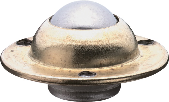 BS Rollen Kugelrolle Stahlkugel Ø 25 mm Stahl verzinkt Tragfähigkeit 20 kg