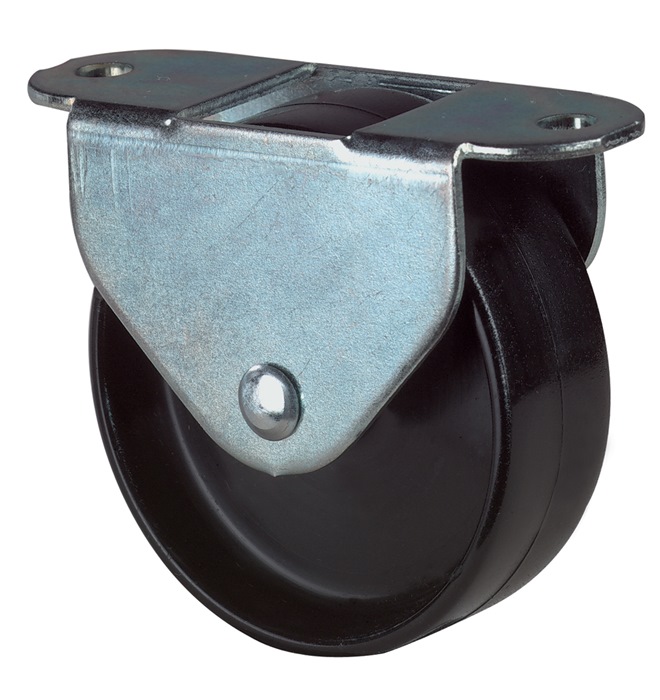 BS Rollen Kastenrolle Rad-Ø 16 mm Tragfähigkeit 30 kg Material Rolle Kunststoff mit Anschraubplatte
