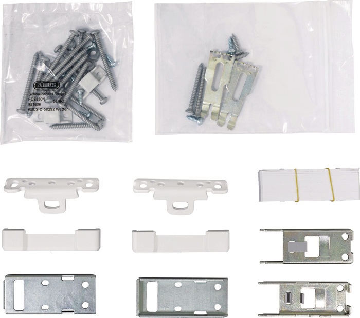 ABUS Nachrüstset NRS WINTECTO One W Nachrüstung von FCA3000 auf FSA3550 Stahl weiß Nachrüst-Set