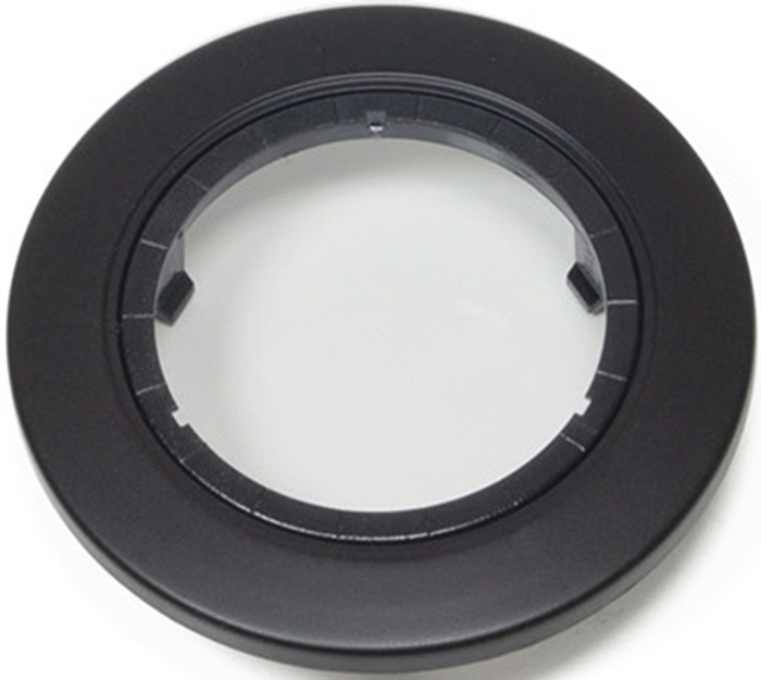 L&S Abdeckring Vision Ø 70 mm schwarz