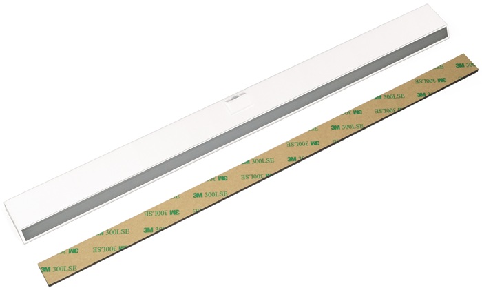 L&S Akkuleuchte Smart Linear warmweiß 5 V 1 kW Rahmenfarbe weiß