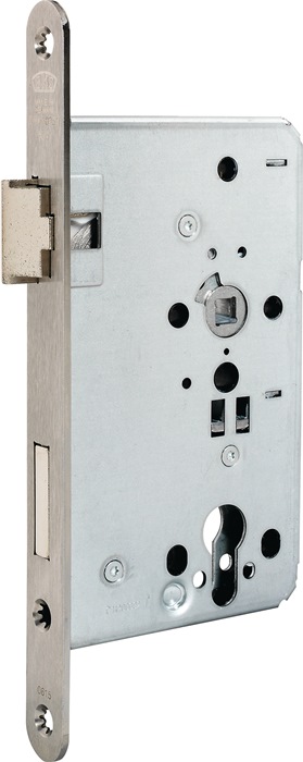 BKS Objekt-Einsteckschloss 0715 BAD 24/ 55/78/8 mm DIN rechts Edelstahl abgerundet Klasse 4