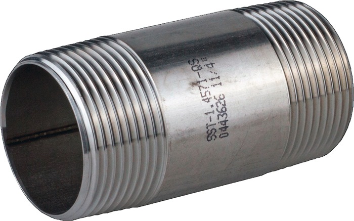 SPRINGER Rohrdoppelnippel EN 10226-1 NPS=2 ″ 31004 L 100 mm