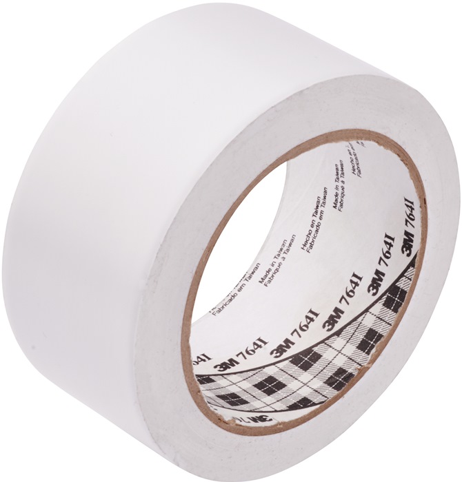 3M Allzweck-Weich-PVC-Klebeband 764i PVC weiß Länge 33 m Breite 50,8 mm