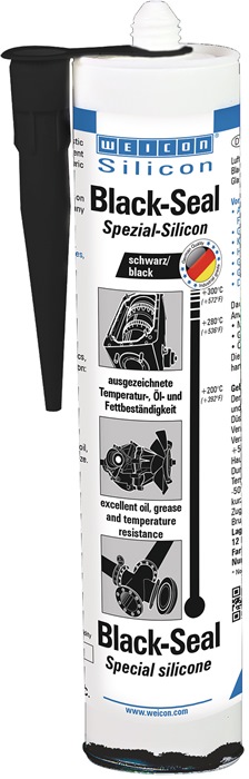 Weicon Spezialsilikon Black-Seal schwarz 310 ml