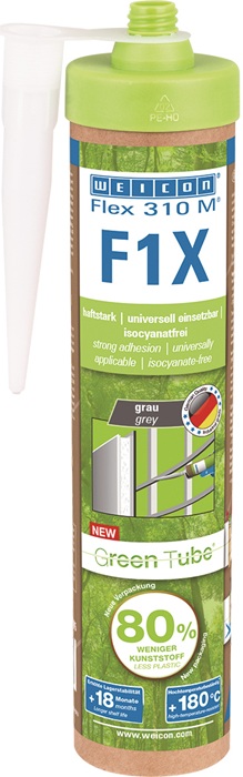 Weicon Kleb- und Dichtstoff Flex 310 M® F1X grau 280 ml