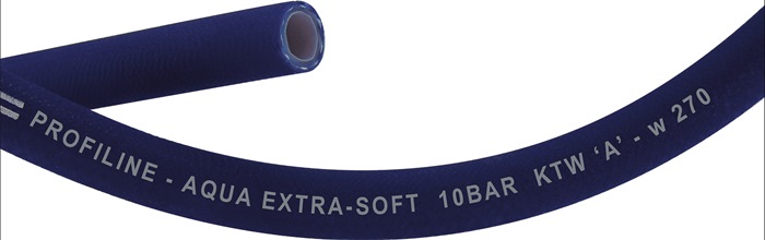 TRICOFLEX Trinkwasserschlauch Profiline-Aqua Plus Extra Soft Innen-Ø 19 mm Wandstärke 3,5 mm Länge 50 m
