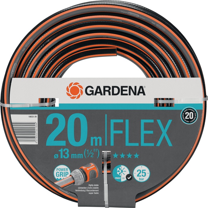 GARDENA Wasserschlauch FLEX Länge 20 m Innen-Ø 13 mm
