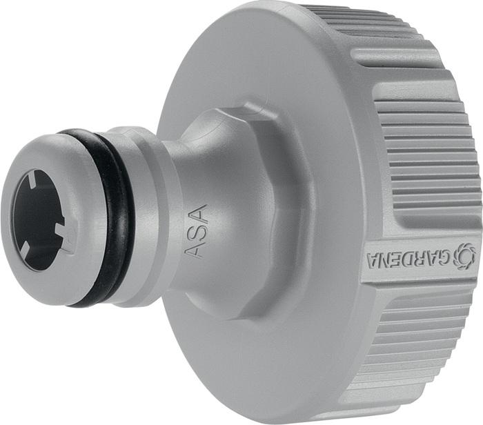GARDENA Hahnverbinder Kunststoff für Wasserhahn G 1 ″ G 1 ″
