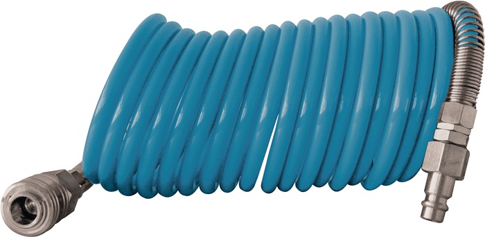 ewo Spiralschlauchset Innen-Ø 10 mm Außen-Ø 12 mm Länge 5 m Kupplung DN 7,2
