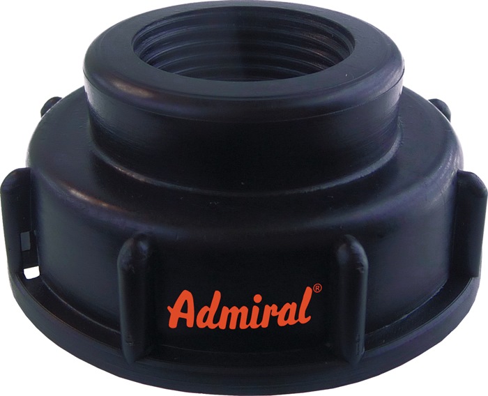 ADMIRAL IBC Container Adapter 1359 IBC S60 x 1″ IG 2 x Innengewinde