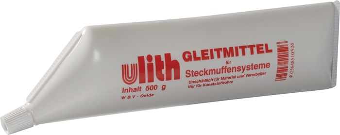 ULITH Gleitmittel weiß Einsatzgebiet f. Steckmuffensysteme 500 ml