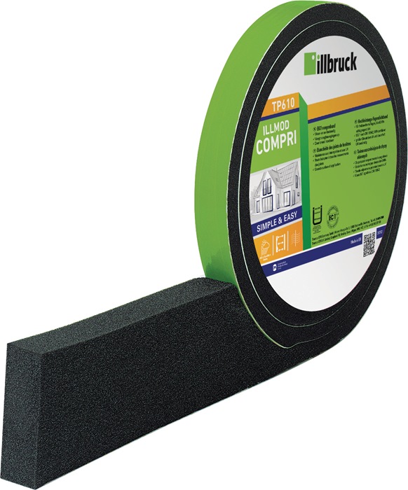 ILLBRUCK Fugendichtband illmod COMPRI TP610 20/9-20 Länge 2,6 m anthrazit