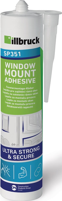 ILLBRUCK Fenstermontage-Kleber SP351 weiß 310 ml