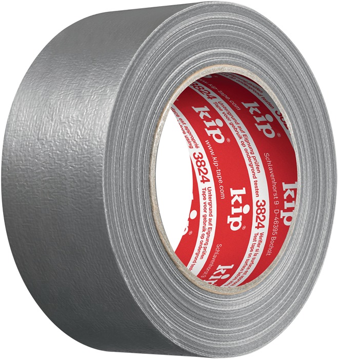 Kip Steinband 3824 silber Länge 50 m Breite 50 mm