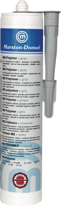 MARSTON Kleb- und Dichtstoff MD-MS Polymer grau 440 g