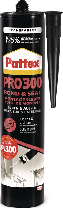 Pattex Montagekleber PRO300 BOND & SEAL weiß 410 g