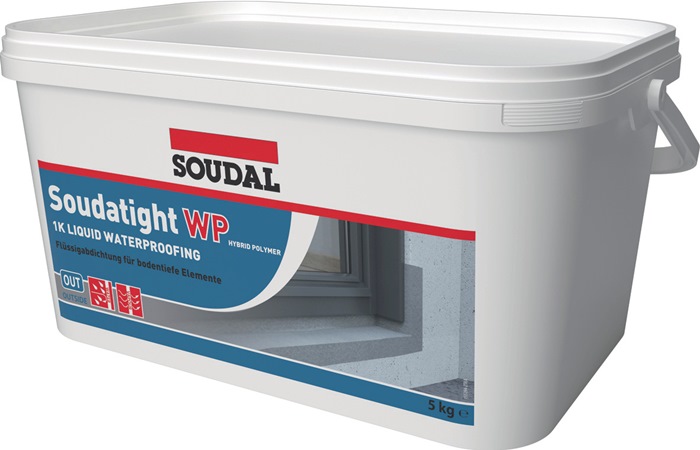 SOUDAL Flüssigfolie SOUDATIGHT WP grau 5 kg