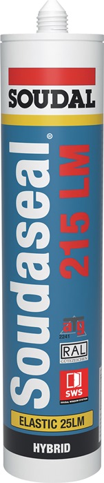 SOUDAL Hybridpolymerdichtstoff SOUDASEAL 215 LM weiß 600 ml