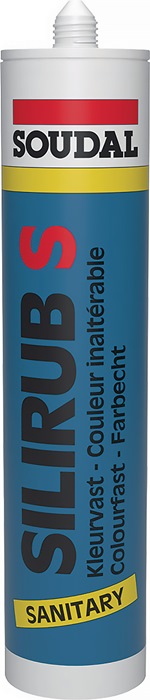 SOUDAL Sanitärsilikon Silirub S grau 300 ml