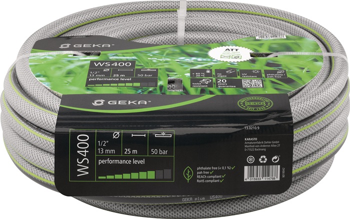 GEKA Wasserschlauch WS400 Länge 25 m Innen-Ø 25 mm Außen-Ø 32 mm