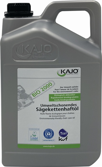 KAJO Sägekettenhaftöl BIO 2000 76 mm²/s (bei 40°C) 5 l