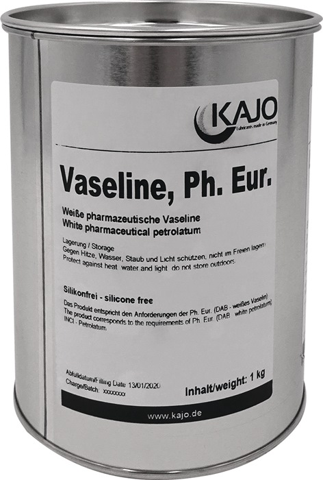 KAJO Vaseline 1 kg weiß DAB10 (dt. Arzneimittelbuch)