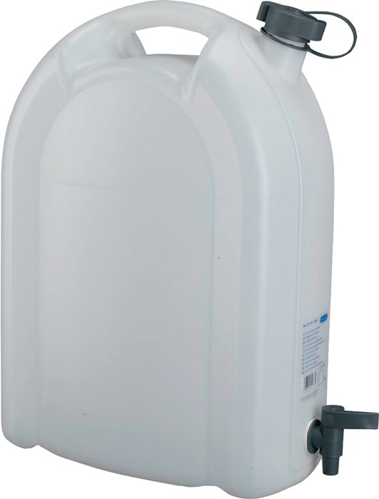 PRESSOL Wasserkanister 20 l PE mit Ablasshahn HxBxTmm
