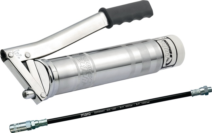 Mato Handhebelfettpresse Lube-Shuttle® für Lube-Shuttle Schraubkartuschen 400g