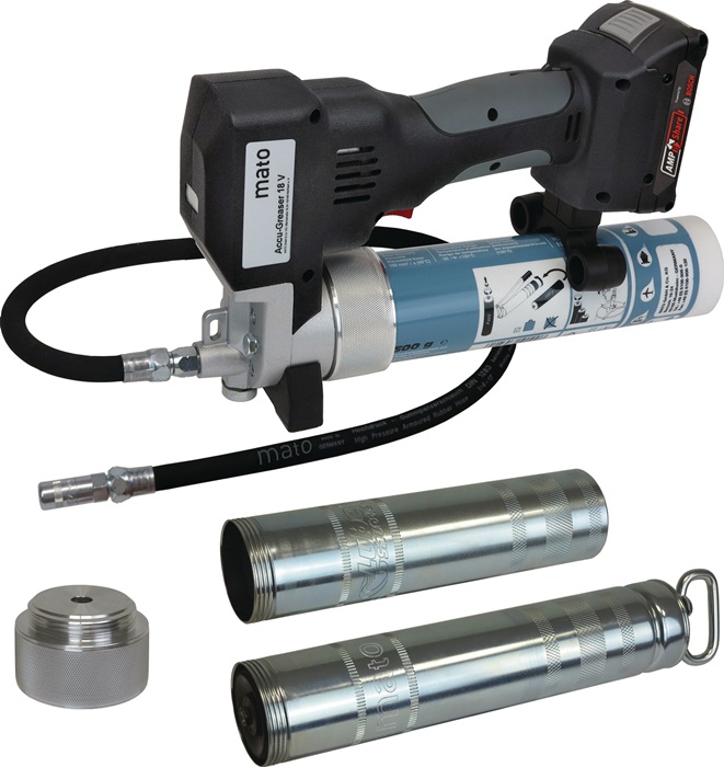 Mato Akkufettpresse Accu-Greaser 18 V Premium-S-LSP geschlossen