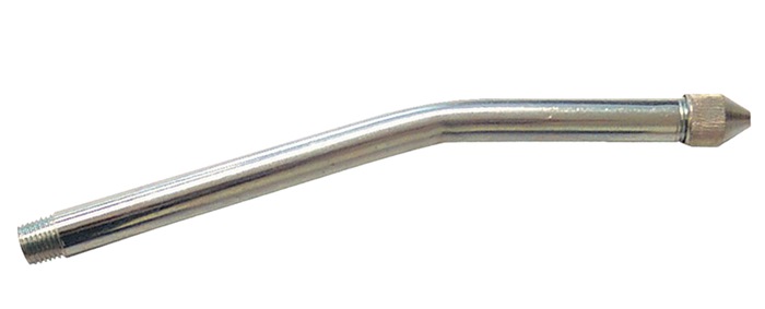 PRESSOL Düsenrohr mit Spitzmundstück M10 x 1 Länge150 mm gebogen
